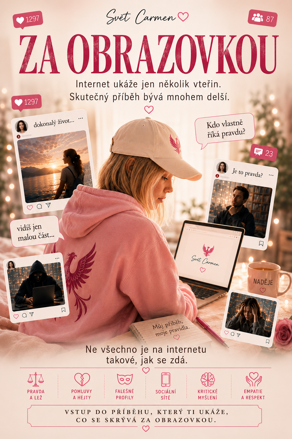 Obálka projektu Za obrazovkou
